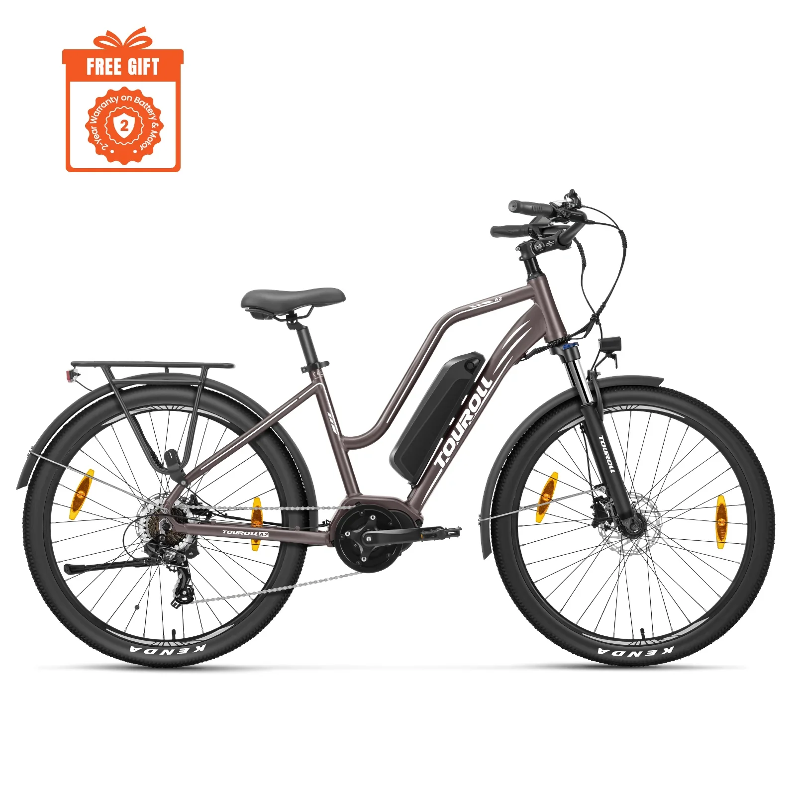 Touroll MA2 Mid-Drive Electric Bike - Image 2