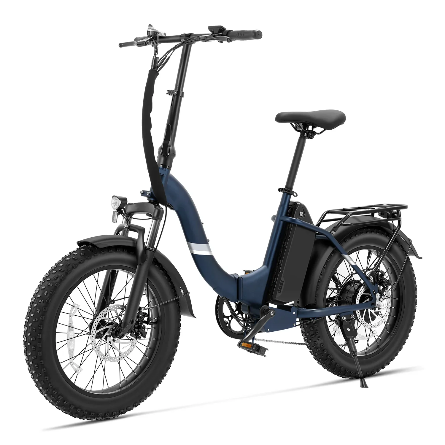 Touroll S2 Folding Fat Tire Electric Bike - Image 2