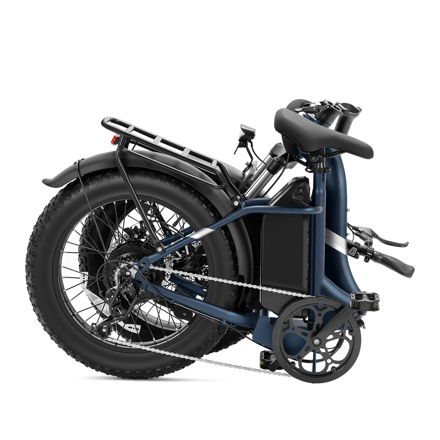 Touroll S2 Folding Fat Tire Electric Bike - Image 3