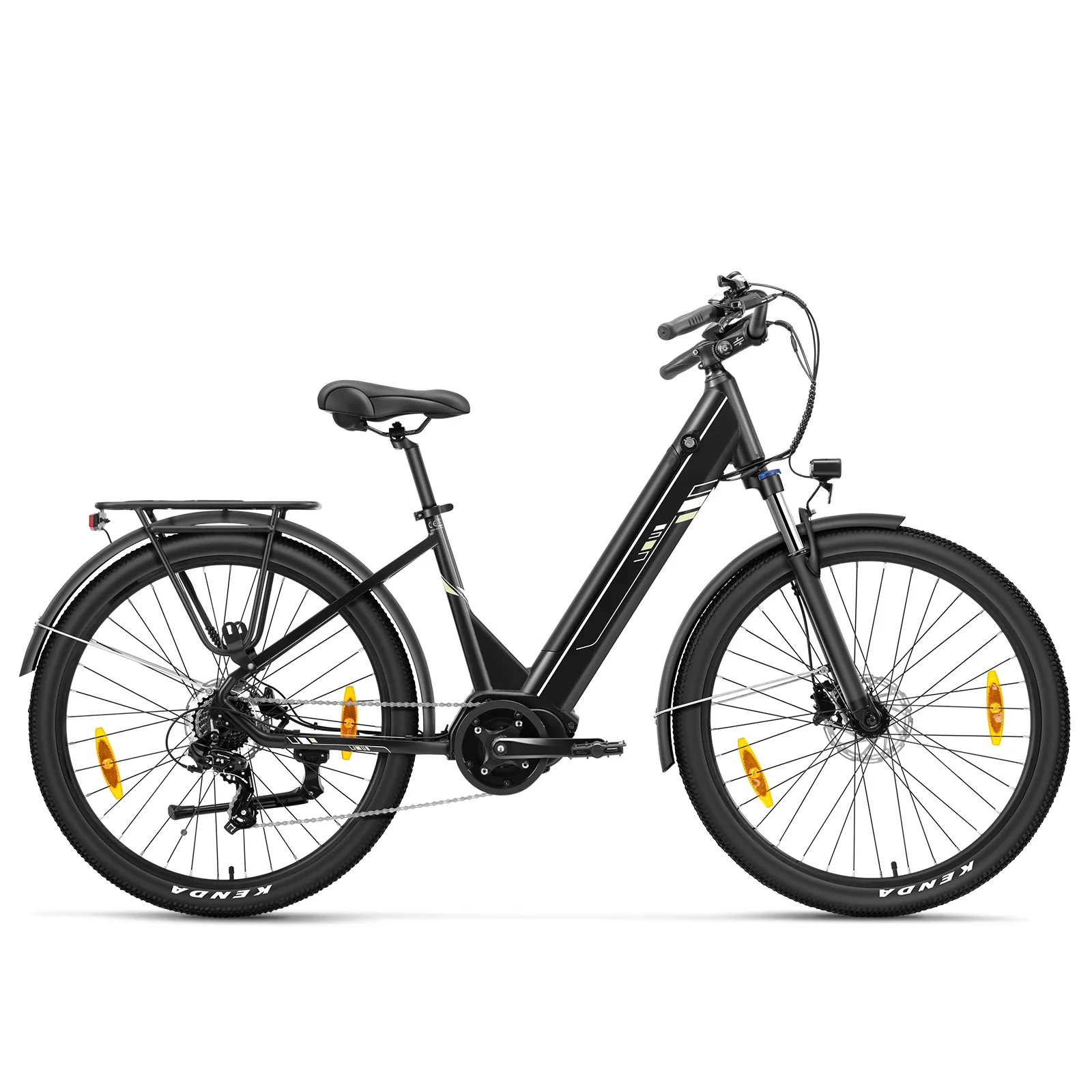 Touroll Urbano 3 Mid-Drive Electric Bike - Image 3