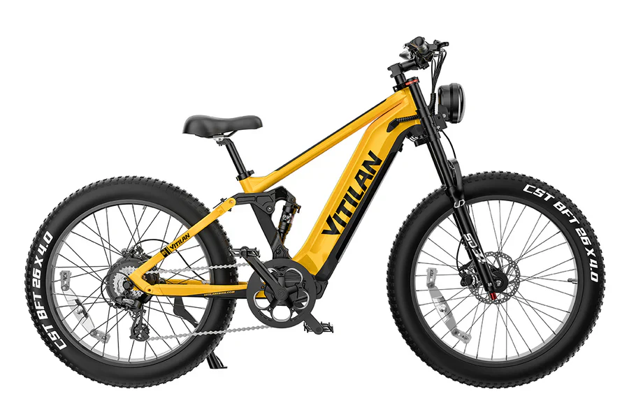 Vitilan T7 Pro – Full Suspension Mountain E-Bike - Image 2